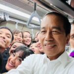 Ribuan Buruh Aksi dan Ancam Blokade Jalan hingga Malam, Jokowi Pilih Jajal LRT Bareng Artis