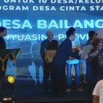Desa Bailangu Raih Award Desa Cantik Tingkat Nasional 2023 Kategori Desa Berkembang