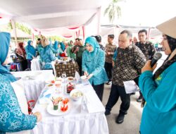 Emak-Emak di Muba Adu Kreatif Dalam Lomba Masakan Serba Ikan