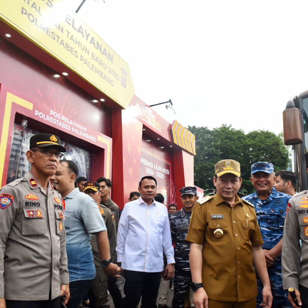 Cek Pos Pam Lilin Musi dan Pantau Gereja Jelang Natal dan Tahun Baru 2025 