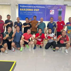Pasangan 2R  Juara Turnamen  Internal Sarjono Cup PTM CGC