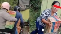 Viral! Video Warga Jarah Mi Instan dari Truk yang Kecelakaan di Banyuasin Sumsel, Sopir Kabur